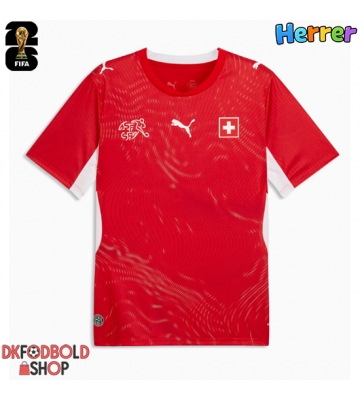 Schweiz Hjemmebanetrøje VM 2026 Kort ærmer